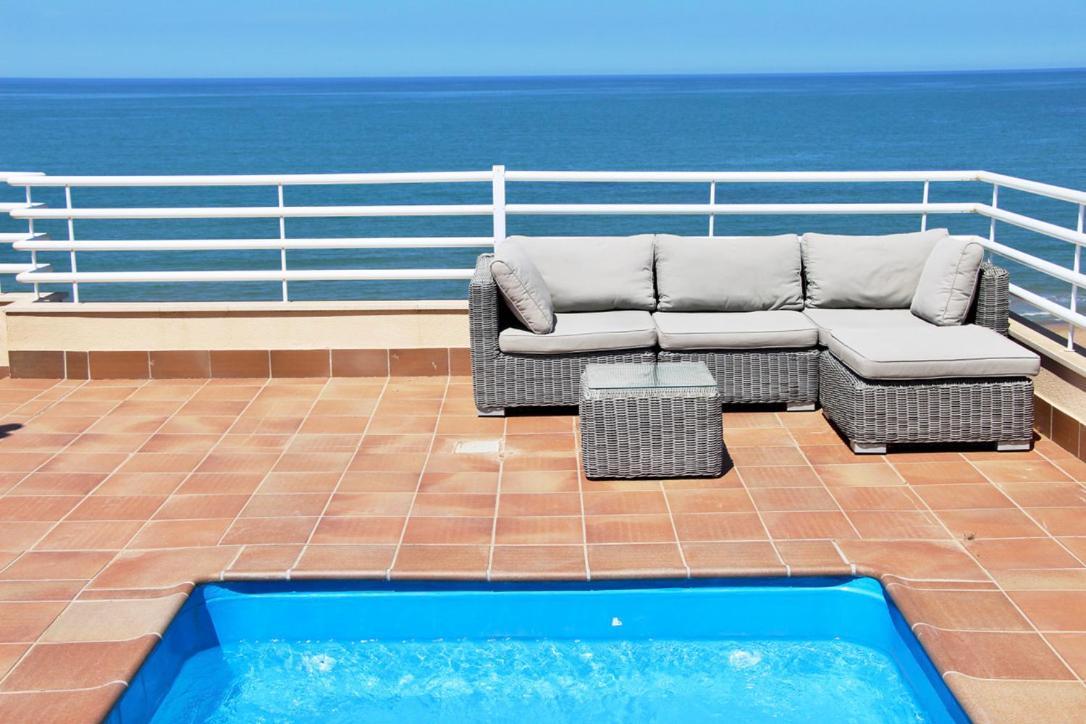 Atico Frontal Al Mar Con Piscina Privada By Homeprive 데니아 외부 사진