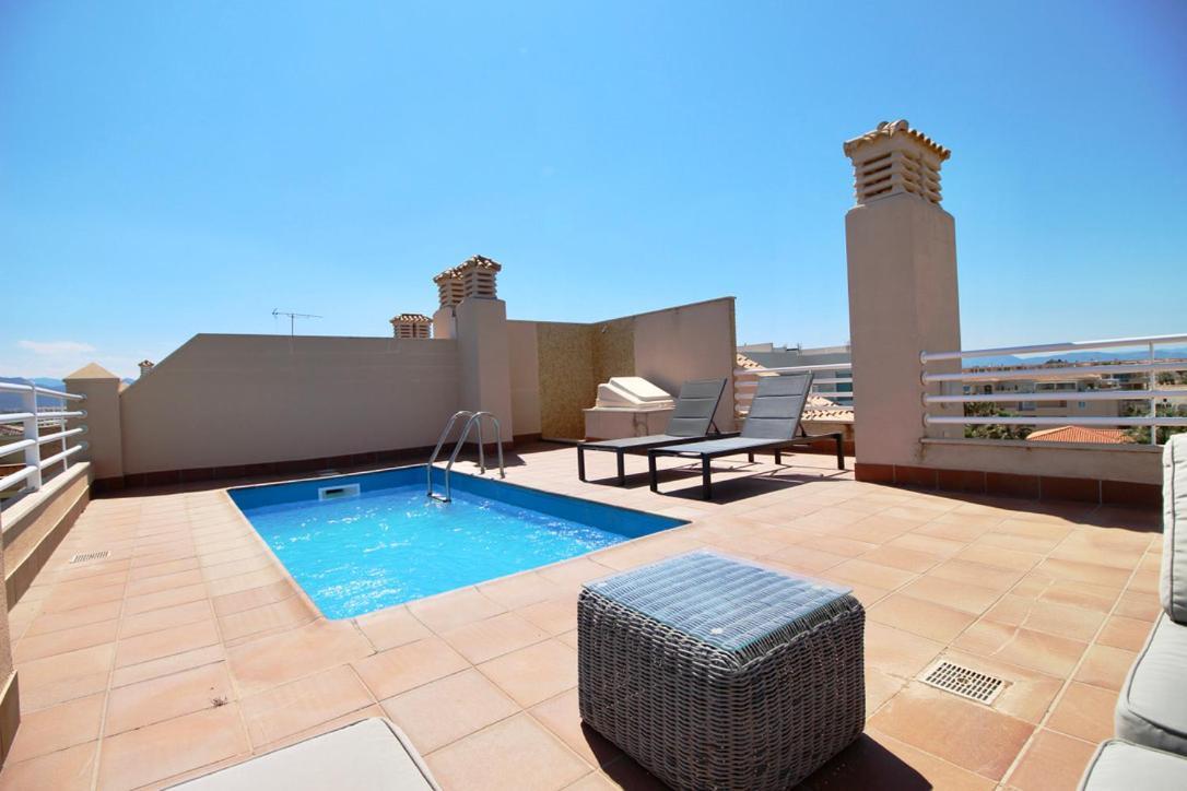 Atico Frontal Al Mar Con Piscina Privada By Homeprive 데니아 외부 사진