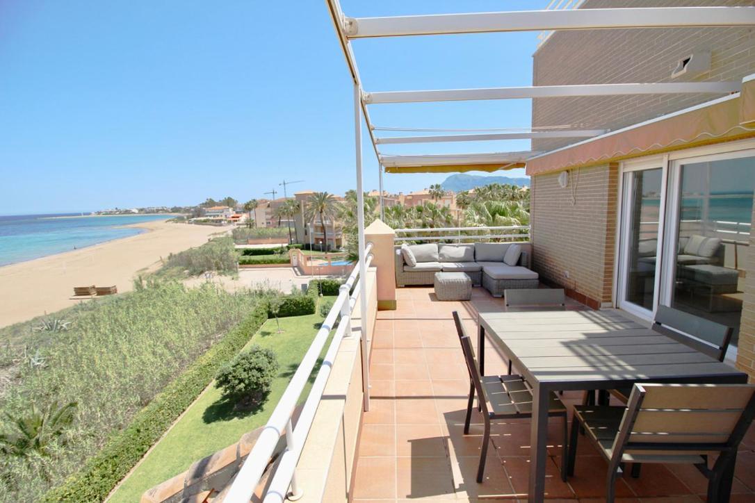 Atico Frontal Al Mar Con Piscina Privada By Homeprive 데니아 외부 사진